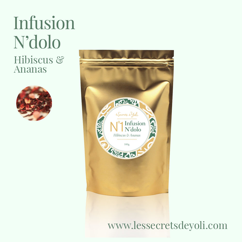 Infusion hibiscus ananas